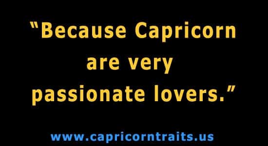 Why are Capricorns so Good in Bed - Capricorn Traits